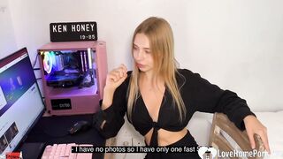 babe Russian Hot devours my rough penis