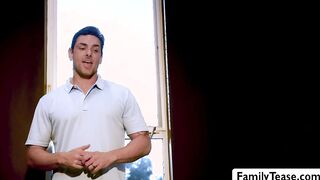 Stepbro fucks both of his horny stepsisters pussy