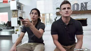 Women Scout Tristan Summers Lets Them Drench Her Face Into Cum