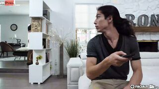 Women Scout Tristan Summers Lets Them Drench Her Face Into Cum