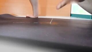 Twink Pushup Humping to Orgasm