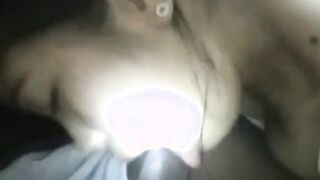 Asian Amateur Loves Interracial BBC Blowjob