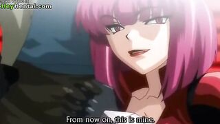 Kinky busty babe fucked hard