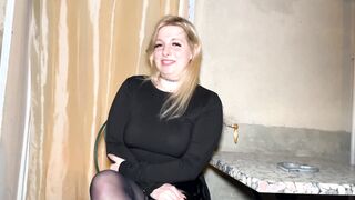 Real French Blonde Amateur First 3 Way