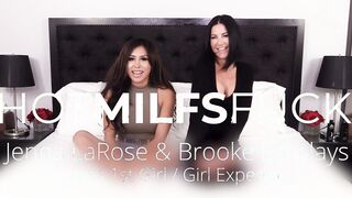 HotMilfsFuck - Brooke Barclays & Jena LaRose's Trio Tape!
