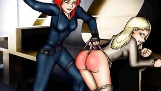 Lesbian seduction famous toons