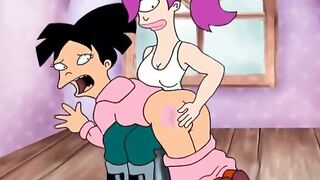 Lesbian seduction famous toons