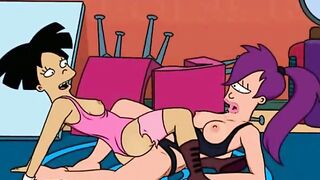 Lesbian seduction famous toons