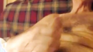 Grandpa Strokes on Webcam