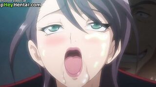 Attractive busty babe gets amazing creampie
