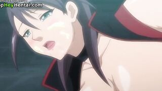 Attractive busty babe gets amazing creampie