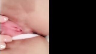 Chinese Girl's Hot Lingerie Solo Show