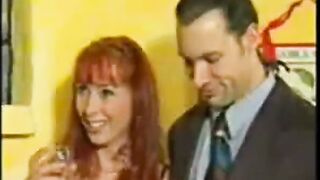Svenska Redhead Amandla Gangbanged