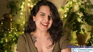 MayaPetite Flirtatious act at CharmCams