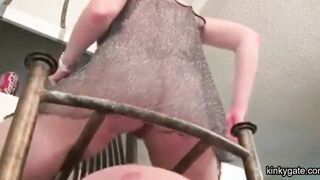 mistress Hannah's (rimming) human chair