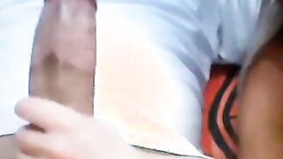 Blonde Amateur Sucks a Big Cock!