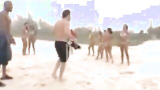 Brasilianisches Strandgelage
