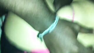 Black Crossdresser Takes Big Cock Bareback