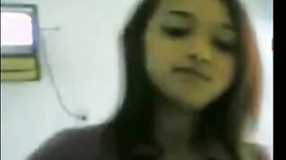 Amateur Asian Couple's Warm-Up Session