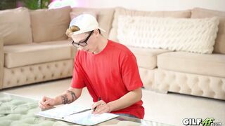 Student Gets  Disciplined by granny