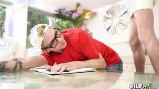Student Gets  Disciplined by granny