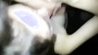 Hairy Asian Amateur Covered in Cum