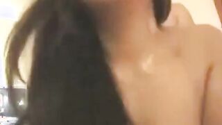 Filipina Bar Girl Jas Interracial Threesome in Front of Friends