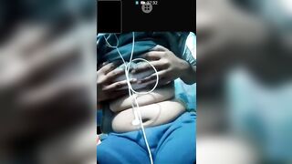 Meri EX ki fati bra with Goddess nipple