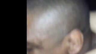 African lovers sharing vagina