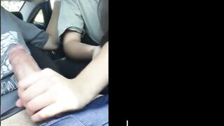 She blown me until I cum all in her mouth