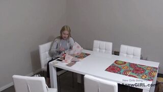 Sexy Blonde Model Super Able to Make Cock Hard