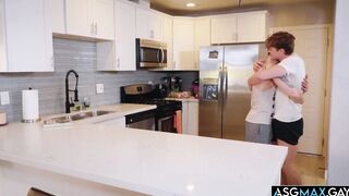 Hot gay threesome fuck sesh with hot studs