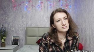 Amateur Afghan babe masturbates solo on webcam