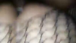 Crossdresser Takes on a Big Black Cock