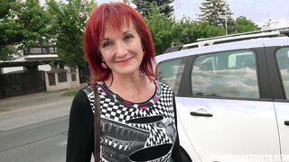 Czech Streets 111: Mrs Irena Loves Money & Cocks