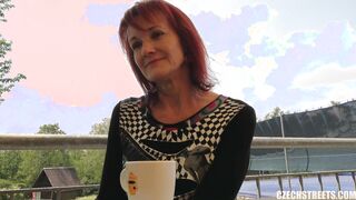 Czech Streets 111: Mrs Irena Loves Money & Cocks