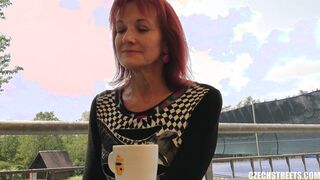 Czech Streets 111: Mrs Irena Loves Money & Cocks
