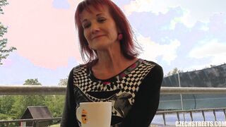 Czech Streets 111: Mrs Irena Loves Money & Cocks