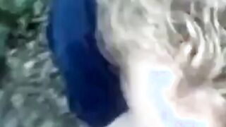 Fat Outdoor Amateur Blowjob