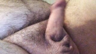 Fat Bear Daddy's Uncut Bareback Handjob