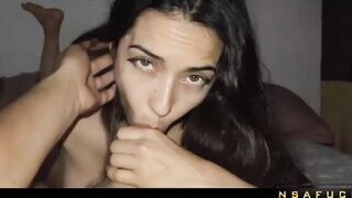 THE PERFECT SUBMISSIVE SLAVE JUMP and SUCK MY COCK