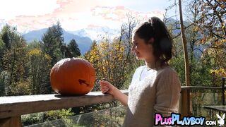 Petite Alexandra Belle exposed hot ass