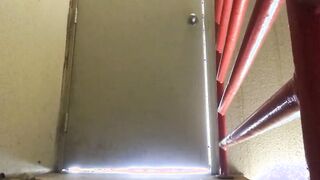 Big-Cocked Ebony Sissy Gina in Elevator Action