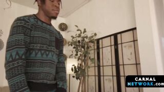 Behind the scenes of an amateur bareback sex video shoot