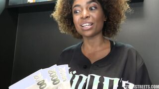 Czech Streets 121: Extra Sexy Black Hairdresser
