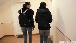 Czech Streets 124: Naive Sexy Young Twins