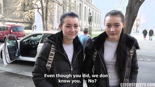 Czech Streets 124: Naive Sexy Young Twins