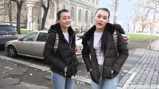 Czech Streets 124: Naive Sexy Young Twins