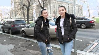 Czech Streets 124: Naive Sexy Young Twins