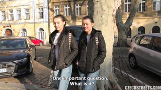 Czech Streets 124: Naive Sexy Young Twins